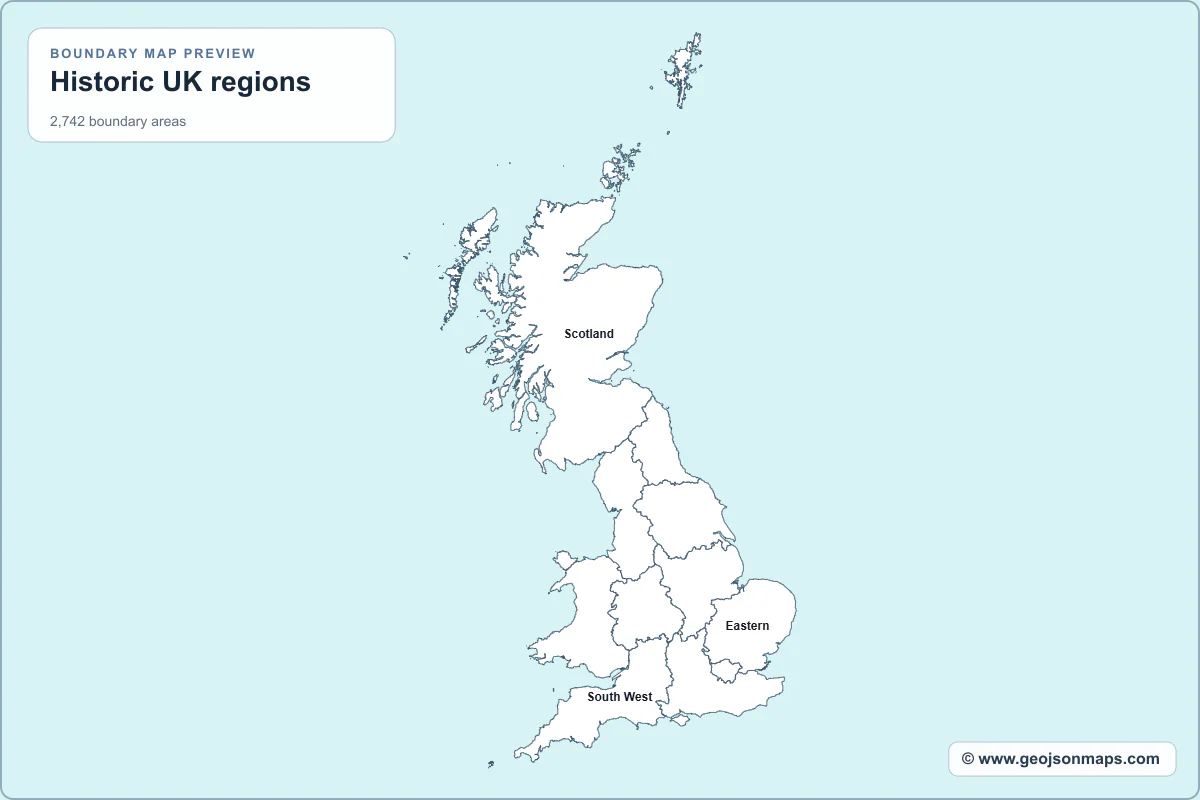 Preview of Historic UK regions map