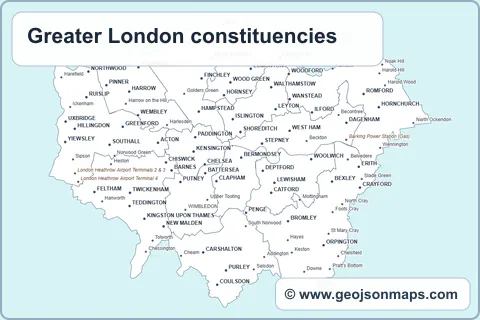 Preview of Greater London constituencies map