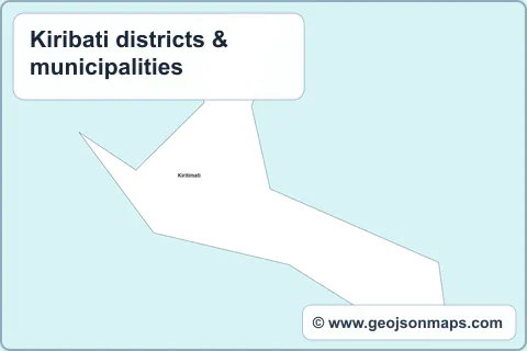 Preview of Kiribati districts & municipalities map