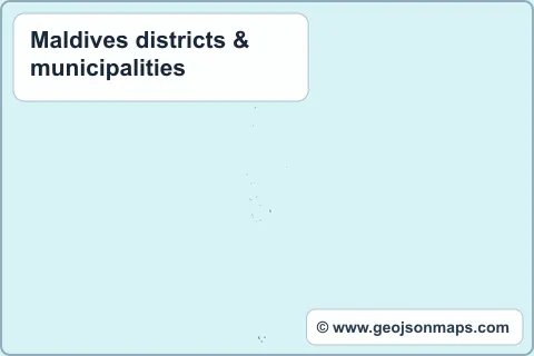 Preview of Maldives districts & municipalities map