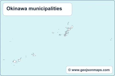 Preview of Okinawa municipalities map