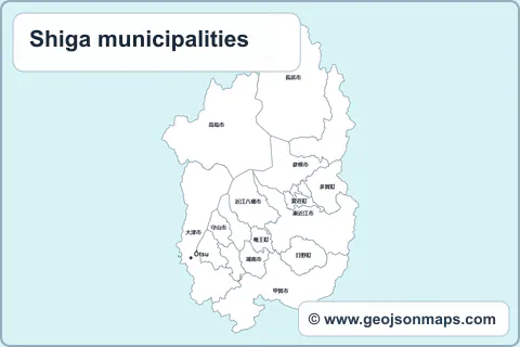 Preview of Shiga municipalities map