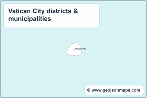 Preview of Vatican City districts & municipalities map