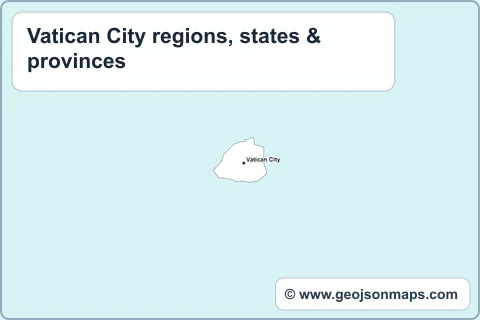 Preview of Vatican City regions, states & provinces map