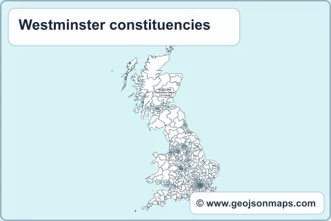Preview of Westminster constituencies map